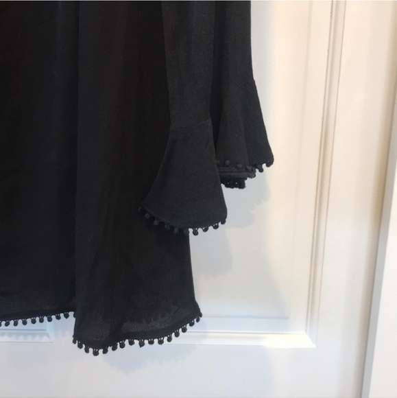 For Love and Lemons Black Tie Front Dress - Picture 5 of 7